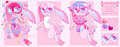 [co] candy bunny ref by SinnerPen
