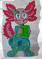 tina the axolotl by deadf1