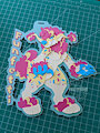 Funfetti Paper Craft Badge
