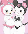 [Commisison] My Melody & Kuromi by WinickLim
