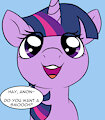 Twilight Wants A Smooch by AxleArts