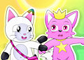 Pinkfong and Pandy
