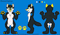PhinixTheFox Ref Sheet (old) by PhinixTheFox