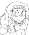 Caressing Tikal (Lineart) by Canastus