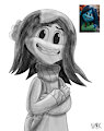 "I'm just Ruby Gillman, normal teenager." (digital sketch fanart) by Niok