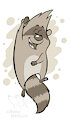 The raccoon from "The Angry Beavers"