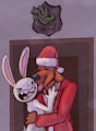 i saw maxie kissing santa claus