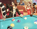 Kendall in the Pool Hall by Kacey by sirkain