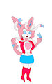Sylvia Sylveon by MinorDevil