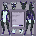 [C] - Jackalope Ref Sheet (2021) by MamaYeen