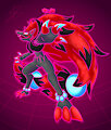 [Pokémon] Gigantamax Zoroark concept by dTaoro