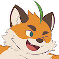Delighted Fox - Line Art by LittleHyper