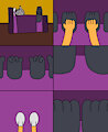 REQUEST - Mickey and Minnie's Feet Tease POV