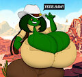 Cactus Cowgirl by Bloodino