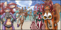 Bikini Beach Party by DarkNurse