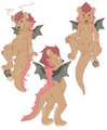 "Nameless Critter ref-sheet" by celestial