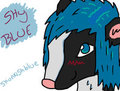 Shy Blue by Skunkishblue