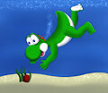 Yoshi Skinny Dipping