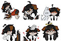 Caroline Stickers by CubCore