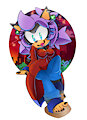Commission: Dress up Spazz by JaneSheep