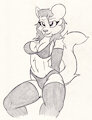 Genderswap Sketch 4