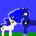 Artie and Princess Luna