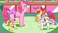 Cutie Mark Crusaders Foalsitters by LeyenEnyo