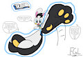 Cursed Tappy's Feet (Reupload from FA) by Feetgrowthlover2