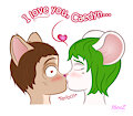 [Colour Comm] Young Love - Melecia and Caedyn