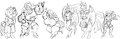 My little ponies by Furry