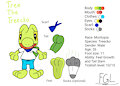 (OC Ref.) Tree The Treecko by Feetgrowthlover2