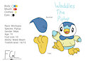 (OC Refs.) Waddles The Piplup by Feetgrowthlover2
