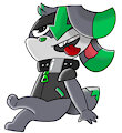 Oliver "Neon" Rabbit by BioBunni