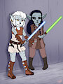(C) The Cathar and the Nelvanian by VermelhaTan