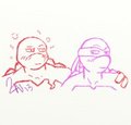Raph+Donnie sketch 