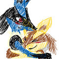 docepordoce 5 - Lucario & Lucanathan by Lucanathan