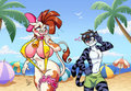 Beach Time Flirt