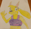 Lori Jackrabbit drawing by SpyrotheDragon2022