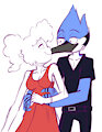 Regular Show - Mordecai and CJ - Dance