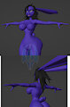 Morissa Nightshade model wip