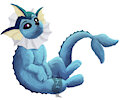 Vaporeon by JazzWolfBlaze