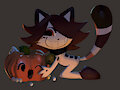 Lizz and pumkin by MU111777