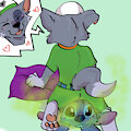 Stitch feeling the gas