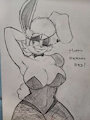 09/12/2022 - Birthday Bun by rigeldraws