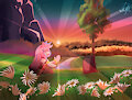 Seasons [Spring sunset]