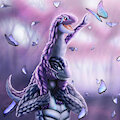 wholesome lizard art