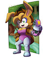 Bunnie At The Ready  (Comm)