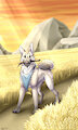 Skylar's Walk Through A Field Of Rye by Kuruk