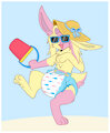 Beach Bunny Bum by NekoNekoDiamata