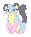 stripe-kougra-neopets by matuska